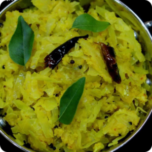 Cabbage Paruppu usili